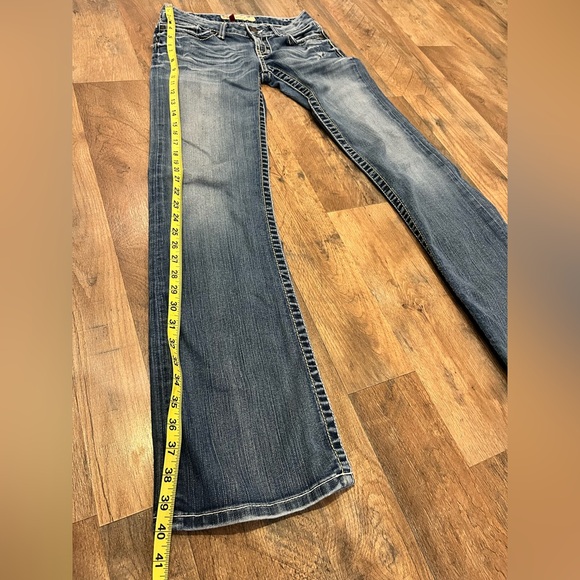 BKE Stella Bootcut Jeans size 26 x 33.5 - Picture 7 of 8